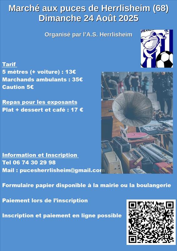 Marché aux puces de l'as herrlisheim