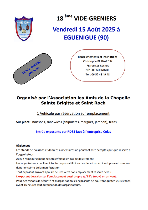 18ème vide greniers