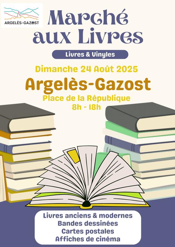 Marché aux livres, affiches, bd