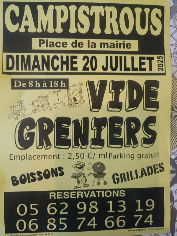 Vide-grenier des chasseurs