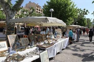 Marché de la brocante des allées de la liberté